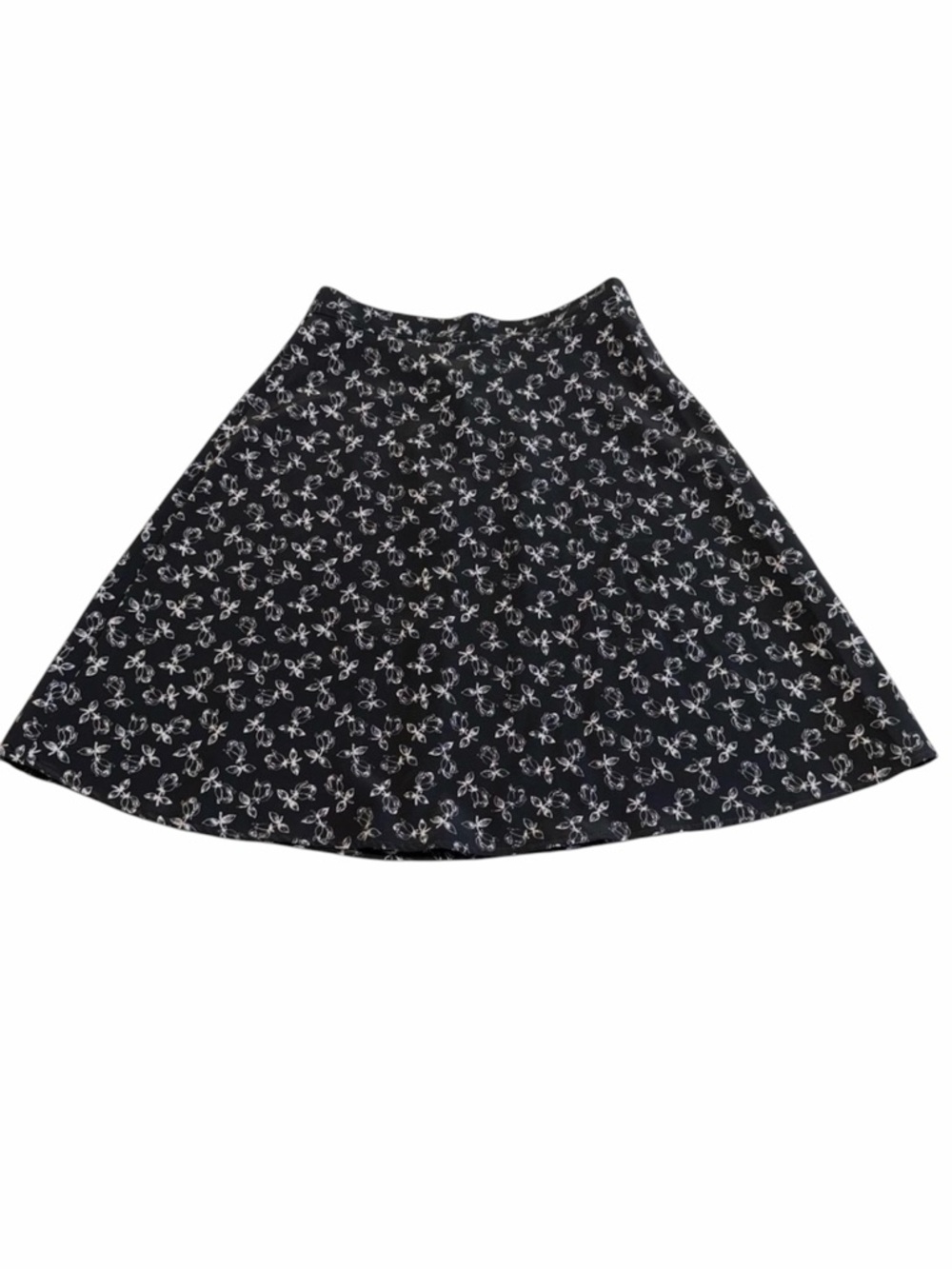 Vintage 90’s Floral High Waisted Mini Circle Skirt Women’s 5 Festival Summer